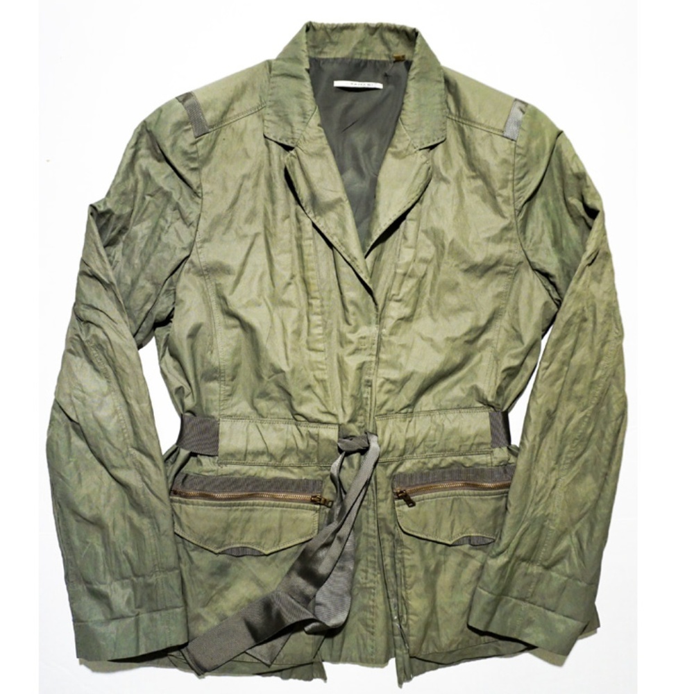 T Tahari Jacket Military Utility